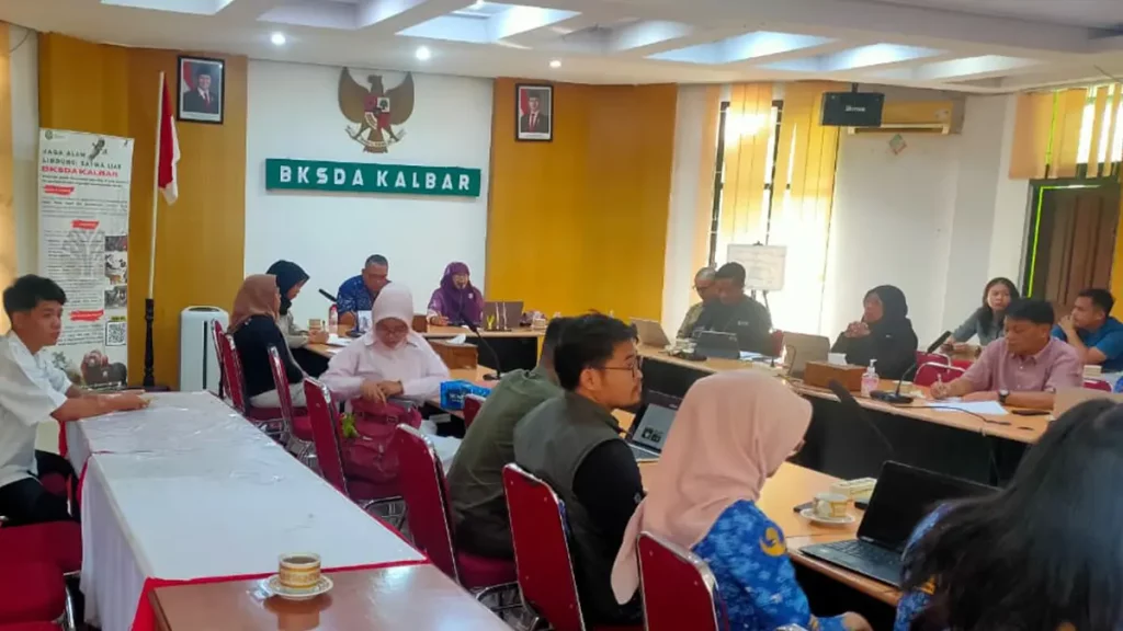 Paparan Materi Dekan Fahutan UNTAN tentang Koridor Satwa.